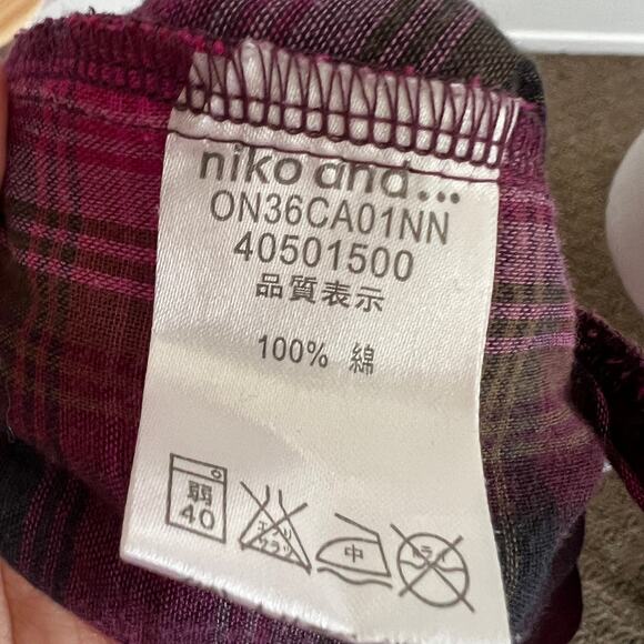 Purple Floral Lagenlook Dress Boho Minimalist‎ Earthy Vintage Mori Kei XL - Picture 7 of 7